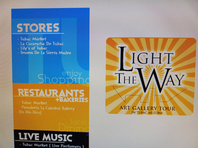 Light the Way Art Gallery Tour SC County or Tubac