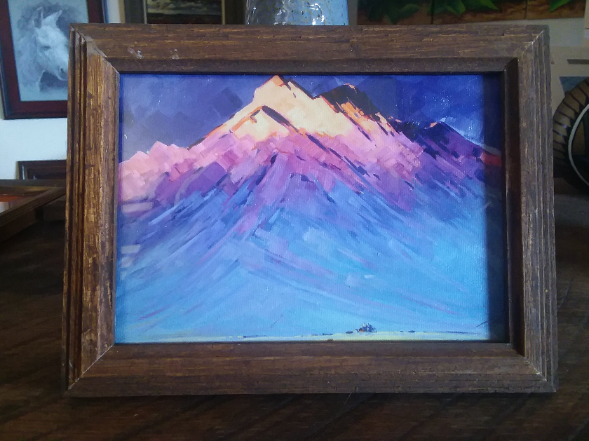 Hugh Cabot Last Light - Hugh Cabot American Master & Masterpiece Artist - Mini Framed