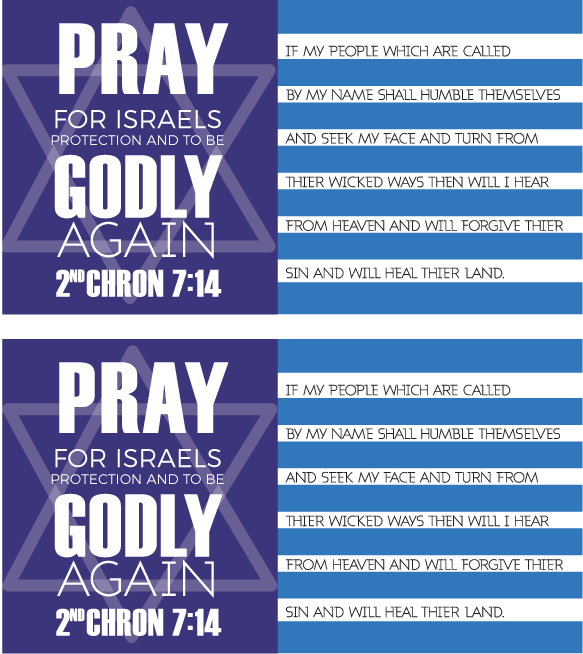 Pray for Israel's Protection and to be GODLY Again