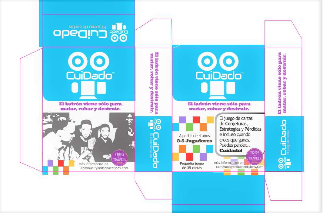 Cuidado Outdoor Game ( WatchOut in Spanish ) ( Store Purchases )2-3 Players 28 Items in Bulk